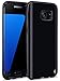 S7 Edge Case, LK Ultra [Slim Thin] Scratch Resistant TPU Gel Rubber Soft Skin Silicone Protective Case Cover for Samsung Galaxy S7 Edge (Black)