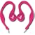 Koss "Susan G. Komen for the Cure" SportClip Earphones with Wind Up Storage Case (Pink)