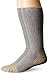 Carhartt Men's Midweight Cotton Blend Steel Toe Sock 2 Pack, Grey, Shoe Size: 11-15