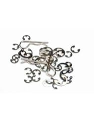 Traxxas 1633 E-Clip, C-Clip, Snap R Ring , 40-Piece