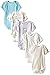BON BEBE Baby Best Friends Assorted Bodysuit Set (Pack of 5), Neutral, 3-6 Months
