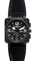 Bell & Ross Men's Watches Instrument BR 01-94 BR0194CAR-BLK-SL
