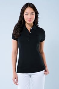 Short Sleeve Stretch Pique Garment Washed Oversized Croc Polo