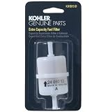KOHLER 24 050 13-S Engine Fuel Filter 15 Micron With 1/4-Inch Inside Diameter