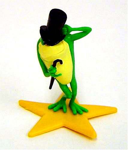 Michigan J. Frog on a Star PVC Figure 6 Pieces