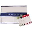 Soleil de Provence Jacquard and Waffle Weave French Kitchen Dish or Tea towel