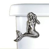 Mermaid Sitting Toilet Flush Handle - Front Mount
