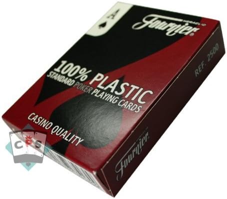 Cartes Fournier Fournier 4 Index 100 % Plastic Playing Cards by Cartes Fournier