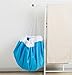 Doomagic Large Kids Toy Storage Bag Organizer Box and Play Mat Toy Quick Pouch (Blue)