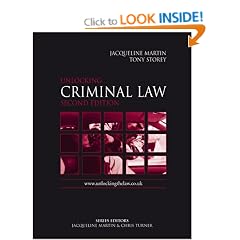 Unlocking Criminal Law (Unlocking the Law)
