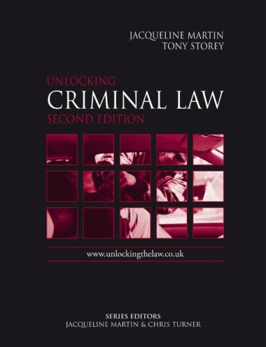 Unlocking Criminal Law (Unlocking the Law)