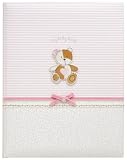 Carter's Toy Teddy Girl Record Baby Book, Pink