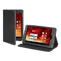 Cover-Up - Custodia in Pelle per Acer Iconia Tab A100 / A101 7" Tablet (Con Supporto) - Colore Nero