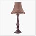 BEADED LEAF-MOTIF LAMP