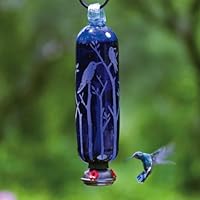 Parasol Filigree Twigs Hummingbird Feeder Clear