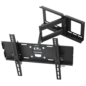 Wandhalterung R33 LCD LED TV VESA Universelle Wandhalter Halterung Schwenkbar 30 32 37 40 42 46 50 55 60 65 Zoll + passend fuer TVs - SAMSUNG TOSHIBA THOMSON ACER LG PHILIPS SONY MEDION PANASONIC mit VESA 200x200 400x400 +++ ALLE TV-HERSTELLER +++