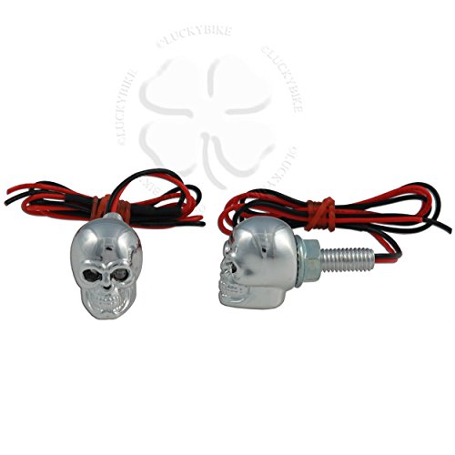 Lighting - Accent - License Plate Bolt - Skull LED - Green