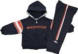 Denver Broncos Infant Full Zip Hooded Jacket and Pant Set