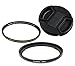 Fotasy S167K Fotasy 67mm Adapter Replaces RN-S1+ Nano MRC MC UV Filter Cap for FUJIFILM FinePix S1 Camera (Black)
