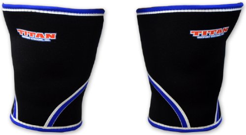 Titan Knee or Elbow Neoprene Sleeves Powerlifting Crossfit