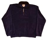 Navy Blue Classic Half Zip Polar Fleece