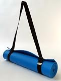 Bean Yoga Mat Sling Harness, Extra Long. Simple Looped Carry Strap (Sling Only) Recycled Polyester or Cotton Webbing
