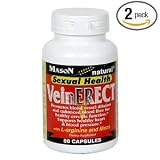 Mason Natural VeinErect, Sexual Health, 80 Capsules (Pack of 2)