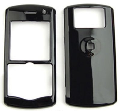 Blackberry Pearl 8100/8110/8120/8130 Honey Black Hard Case/Cover/Faceplate/Snap On/Housing/Protector
