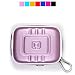 Cool Carrying Case for Garmin Nuvi Naviagator + Screen Protector Kit (Purple Eva)