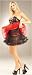 Adult Costume Accessories Womens Crinoline Slip Petticoat Sexy Black Flair Skirt