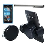 Premium Clear Screen Protector + 360 anglepoint Car Holder + Stylus Pen for Nokia Lumia 800 Phone