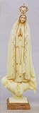 Statue - Our Lady of Fatima - 29in. - Glass Eyes - Wood Composite - Hand Painted Finish - MADE IN PORTUGAL - Luminous