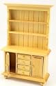 Dolls House 1/12 Scale Kitchen And Dining Welsh Dresser/ New