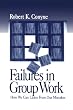 Failures in Group Work: How We Can Learn from Our Mistakes