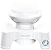 Squatty Potty Ecco Toilet Stool, White, 9 Inch