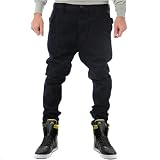 Criminal Damage - Jeans homme - denim coloris encre - entrejambe bas