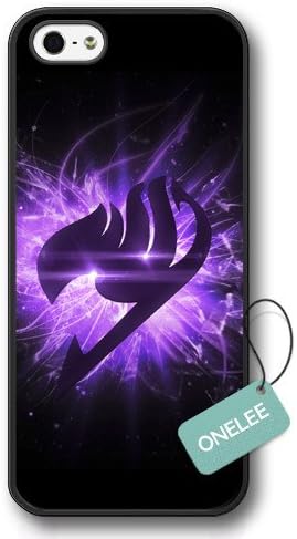 Onelee(TM) Fairy Tail Logo iPhone 5 Case & Japanese Anime iPhone 5S Cover - Black03