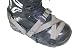 WOLF SOFTBOOT BINDING - The extension to the selection of WOLF snowshoesThis binding was especially created so that snowboard soft boots can be worn with snowshoes | It is therefore a must for all snowboarders who climb up the slope on snowshoes | This binding can easily be exchanged with the original - simply unfasten the screw on the snowshoes.Technical information* Binding: The base material is PE - black, which has a non-slip interior. A crossed-over instep strap and a heel strap provide optimal support with this binding.* Load/Use: Binding will fit shoes between 24 and 35 cm in length. The instep height of the shoes should not exceed 15 cm.* Instep straps: The straps cross over and are simply locked in place through traditional strap stops.* Heel straps: Adjustable straps with quick-release clip - this way the strap only needs to be adjusted once, as it is subsequently opened with the clip. The heel area of the strap is reinforced with PE.* Hole spacing: Binding width 50 mm, binding length 40 mmIncluded in delivery:* Contents: 1 snowshoe binding* Net weight: approx. 0.4 kg* Miscellaneous: Original packaging (in box)