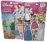 Cinderella Magnetic Paper Doll With Prince And Cloths
