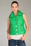 Juicy Couture - Juicy Couture Essex Ruffle Puffer Vest