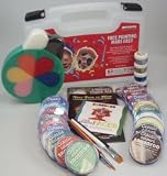 Snazaroo Professional 20 Color FACE PAINTING KIT G Complete with plastic storage & carrying case