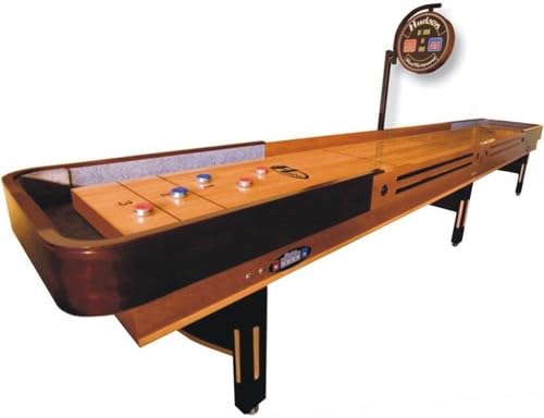 Grand Hudson 12ft Shuffleboard Table with Scoreboard Included