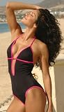 Black Sizzling 1 Piece Swimsuit