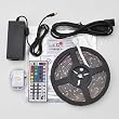 Waterproof 150 Color Changing SMD5050 LED Lighting Strip Kit RGB 16.4ft, 2038kit