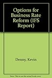 Options for business rate reform