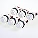 American Style 28mm Standard Arcade Push Button 6 Pack White With Microswitch by Atomic Market