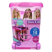 Barbie Store It All Doll and Accessory Rolling Bin (NEW)