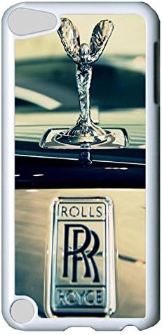 iPod Touch 5 Case, iPod 5 cases - Scratch-Resistant White Hard Back Case Cover for iPod 5 Rolls Royce Car Logo 6 Ultra Slim Fit Hard Case Cover For iPod Touch 5