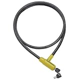 Locking Cable, 3/4 x 6' Steel