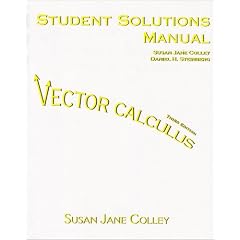 Student Solutions Manual for Vector Calculus